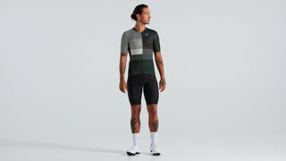 Specialized Men's SL+ Logo Stripe Short Sleeve Jersey - Dark Moss Green
