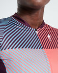 Specialized Women's SL+ Logo Stripe Short Sleeve Jersey - Vivid Coral