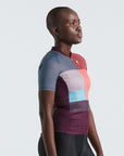 Specialized Women's SL+ Logo Stripe Short Sleeve Jersey - Vivid Coral