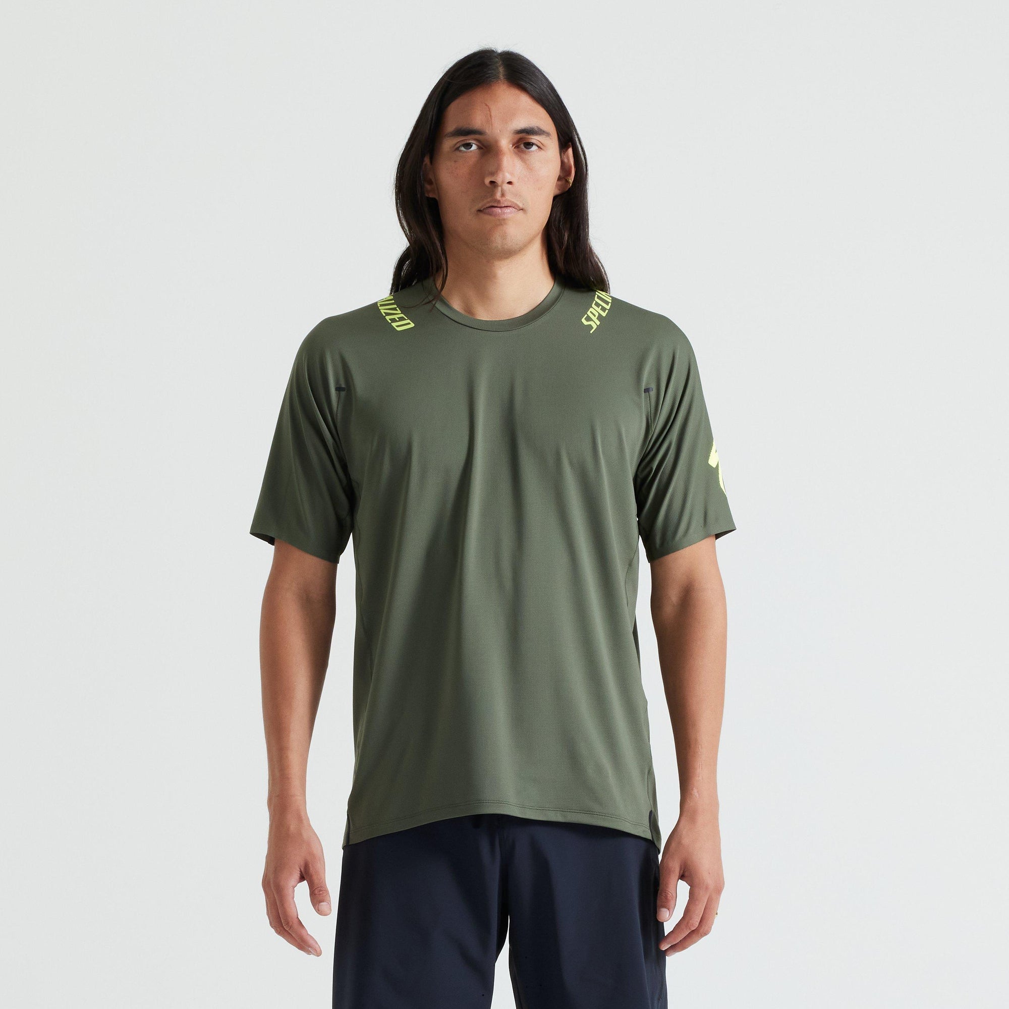 Specialized Men's Trail Air Short Sleeve Jersey - Oak Green