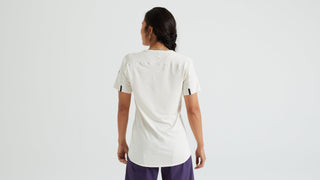 Specialized Women's Trail Air Short Sleeve Jersey - Birch White