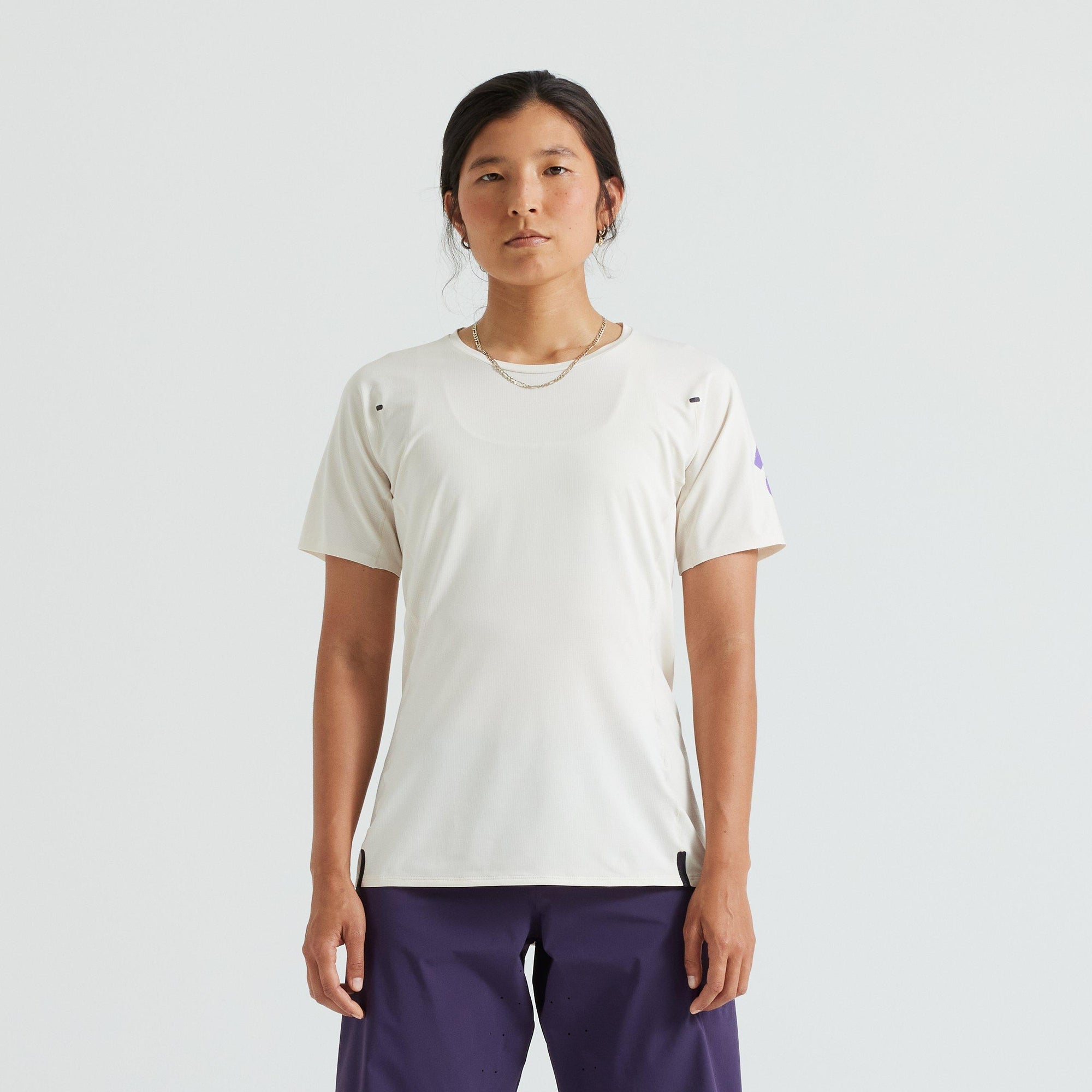 Specialized Women's Trail Air Short Sleeve Jersey - Birch White