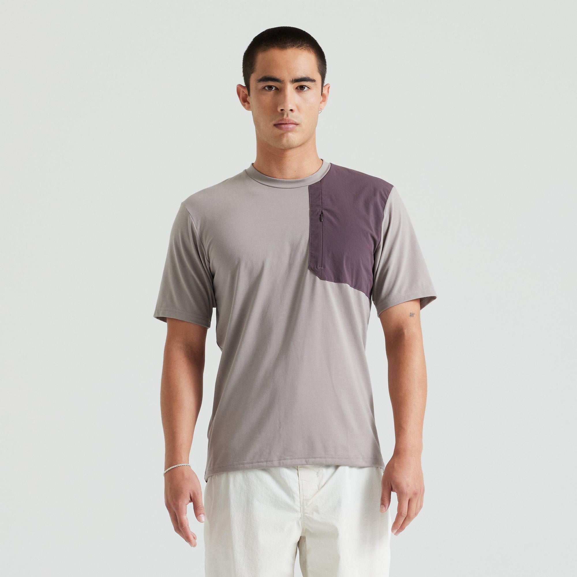 Specialized Men's ADV Air Short Sleeve Jersey - Taupe