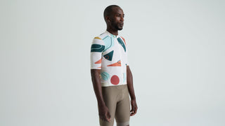Specialized Men's Prime Short Sleeve Jersey - Birch White/Multi Gather