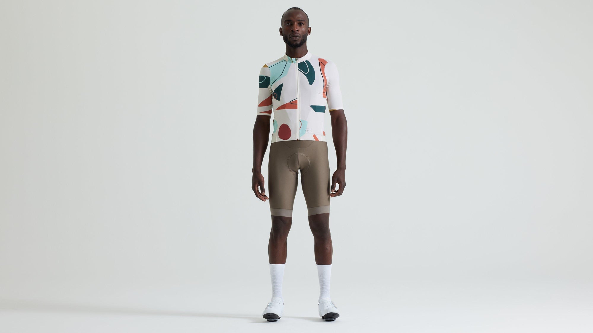 Specialized Men's Prime Short Sleeve Jersey - Birch White/Multi Gather