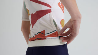 Specialized Women's Prime Short Sleeve Jersey - Birch White/Multi Gather