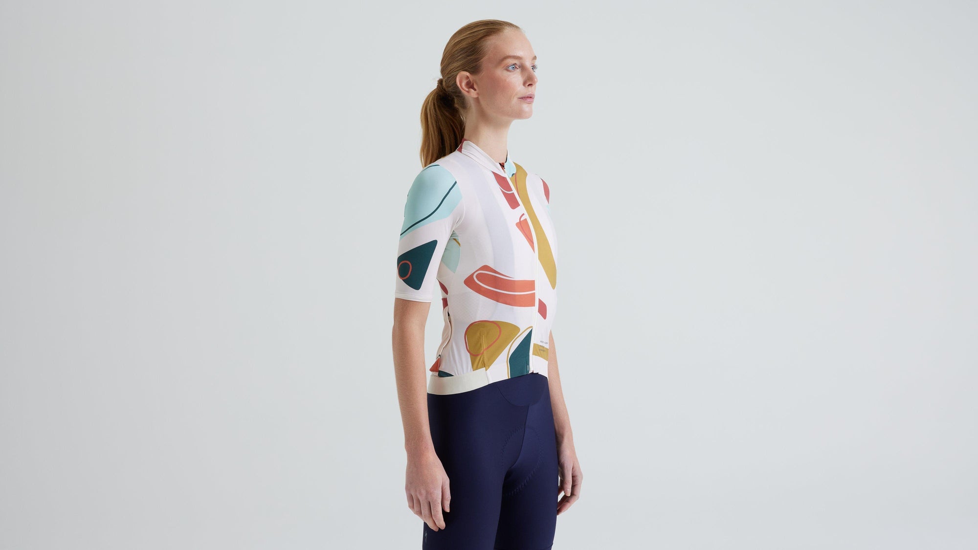 Specialized Women's Prime Short Sleeve Jersey - Birch White/Multi Gather