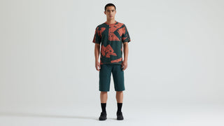 Specialized Men's Trail Modal Short Sleeve Jersey - Forest Green Approach