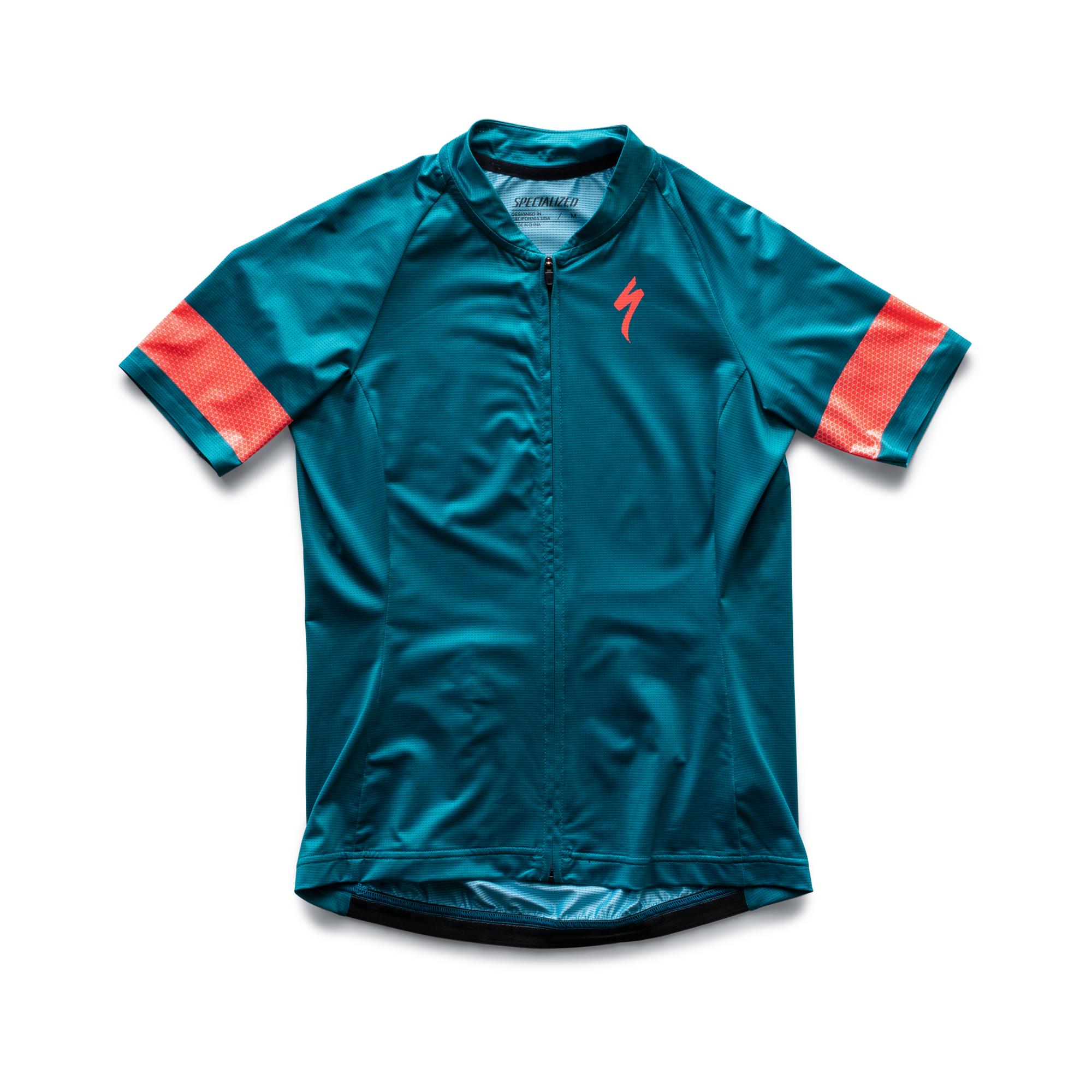 Specialized Women's SL Air Jersey - Tropical Teal/Acid Lava Hex