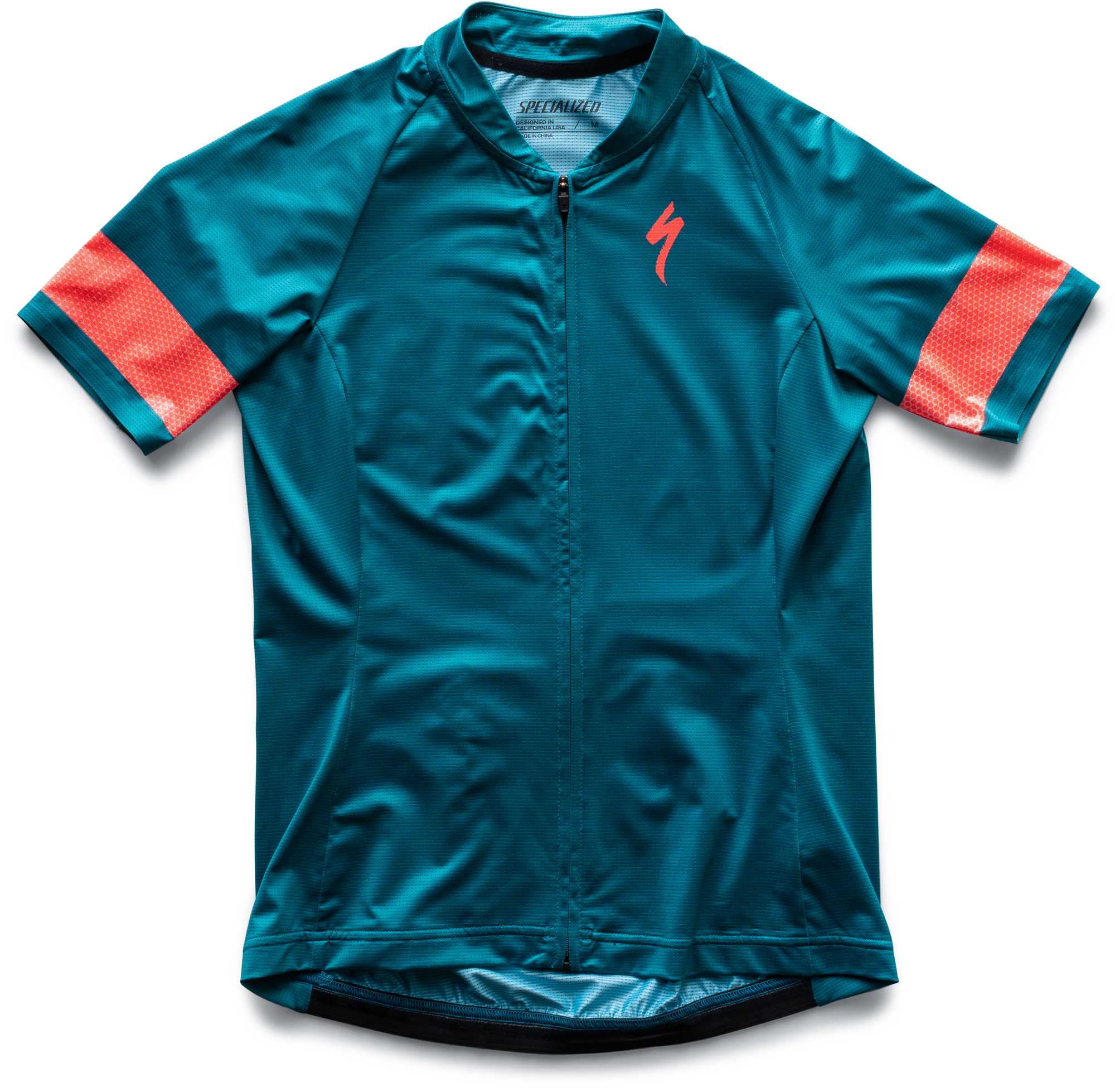 Specialized Women's SL Air Jersey - Tropical Teal/Acid Lava Hex