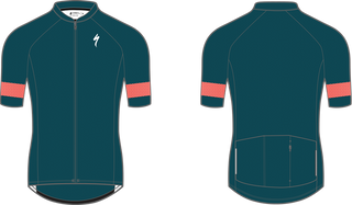 Specialized Women's SL Air Jersey - Tropical Teal/Acid Lava Hex