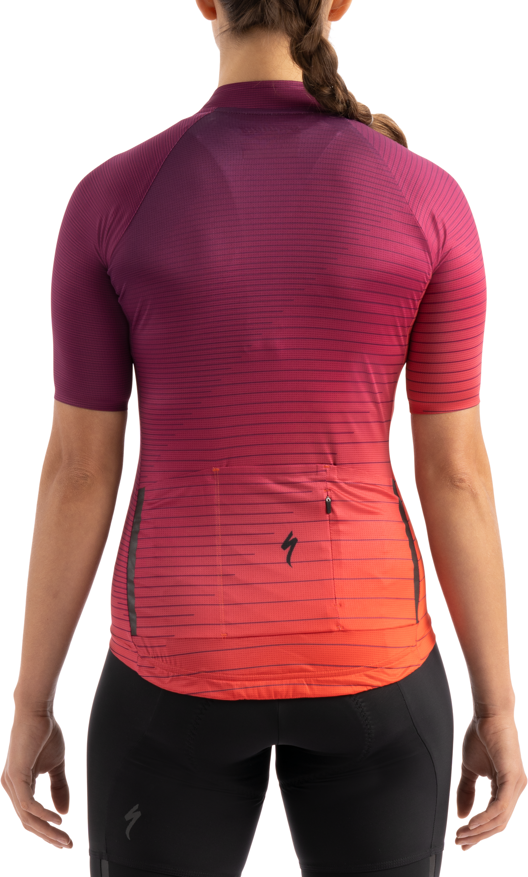 Specialized Women's SL Air Jersey - Cast Berry / Rocket Red Arrow
