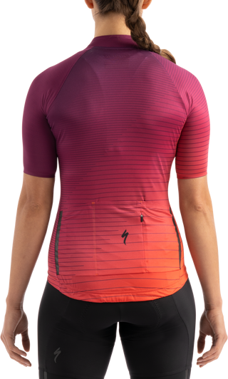Specialized Women's SL Air Jersey - Cast Berry / Rocket Red Arrow
