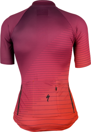Specialized Women's SL Air Jersey - Cast Berry / Rocket Red Arrow
