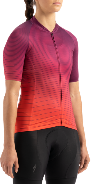 Specialized Women's SL Air Jersey - Cast Berry / Rocket Red Arrow