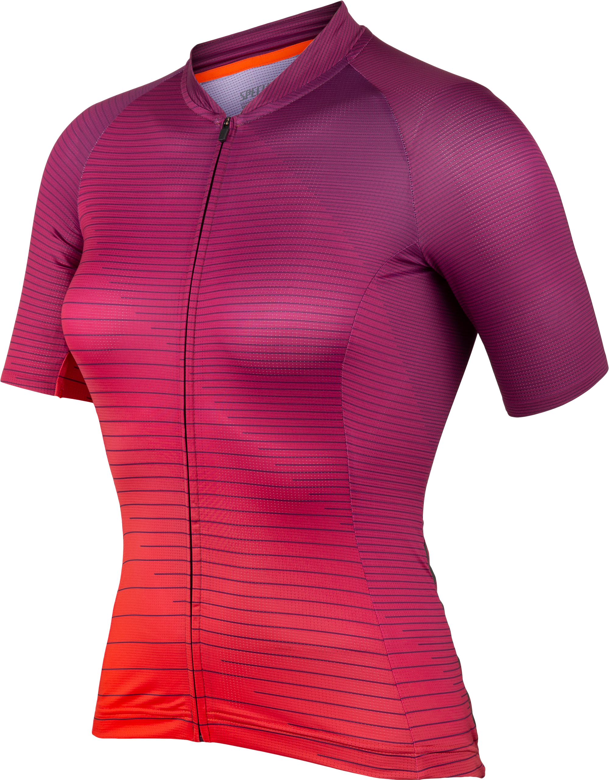 Specialized Women's SL Air Jersey - Cast Berry / Rocket Red Arrow