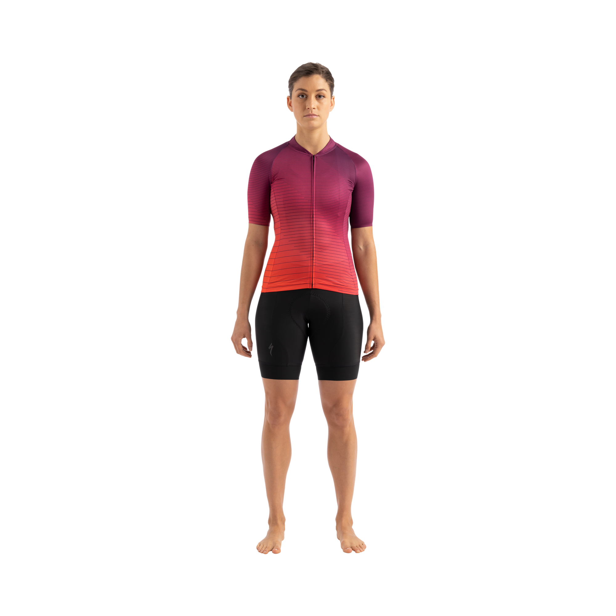 Specialized Women's SL Air Jersey - Cast Berry / Rocket Red Arrow