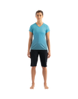Specialized Andorra Air Short Sleeve Jersey - Aqua / Dusty Turquoise Fade