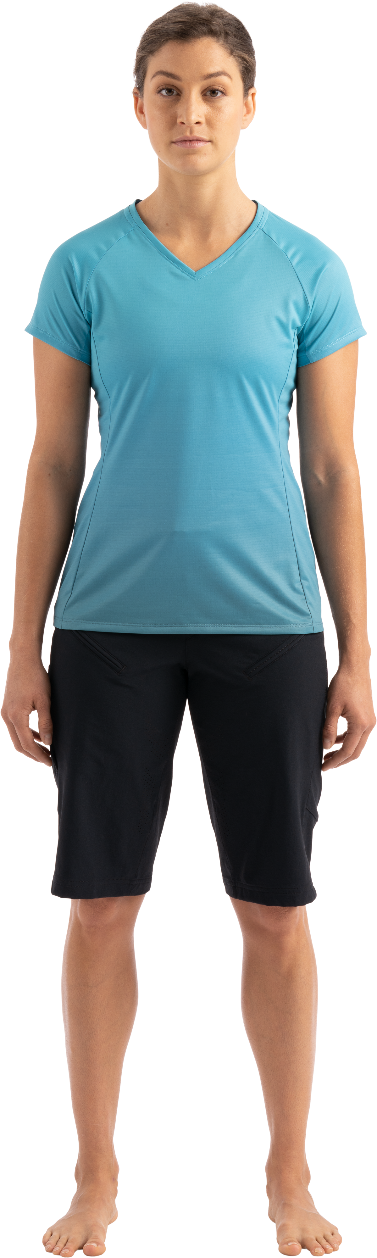 Specialized Andorra Air Short Sleeve Jersey - Aqua / Dusty Turquoise Fade
