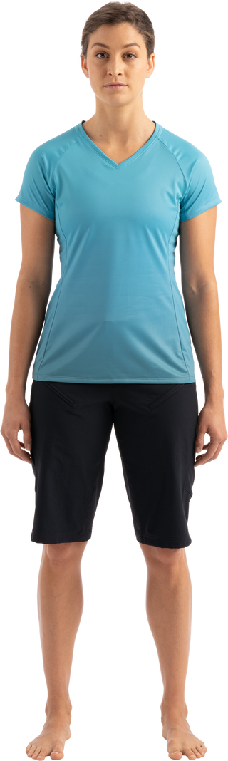 Specialized Andorra Air Short Sleeve Jersey - Aqua / Dusty Turquoise Fade