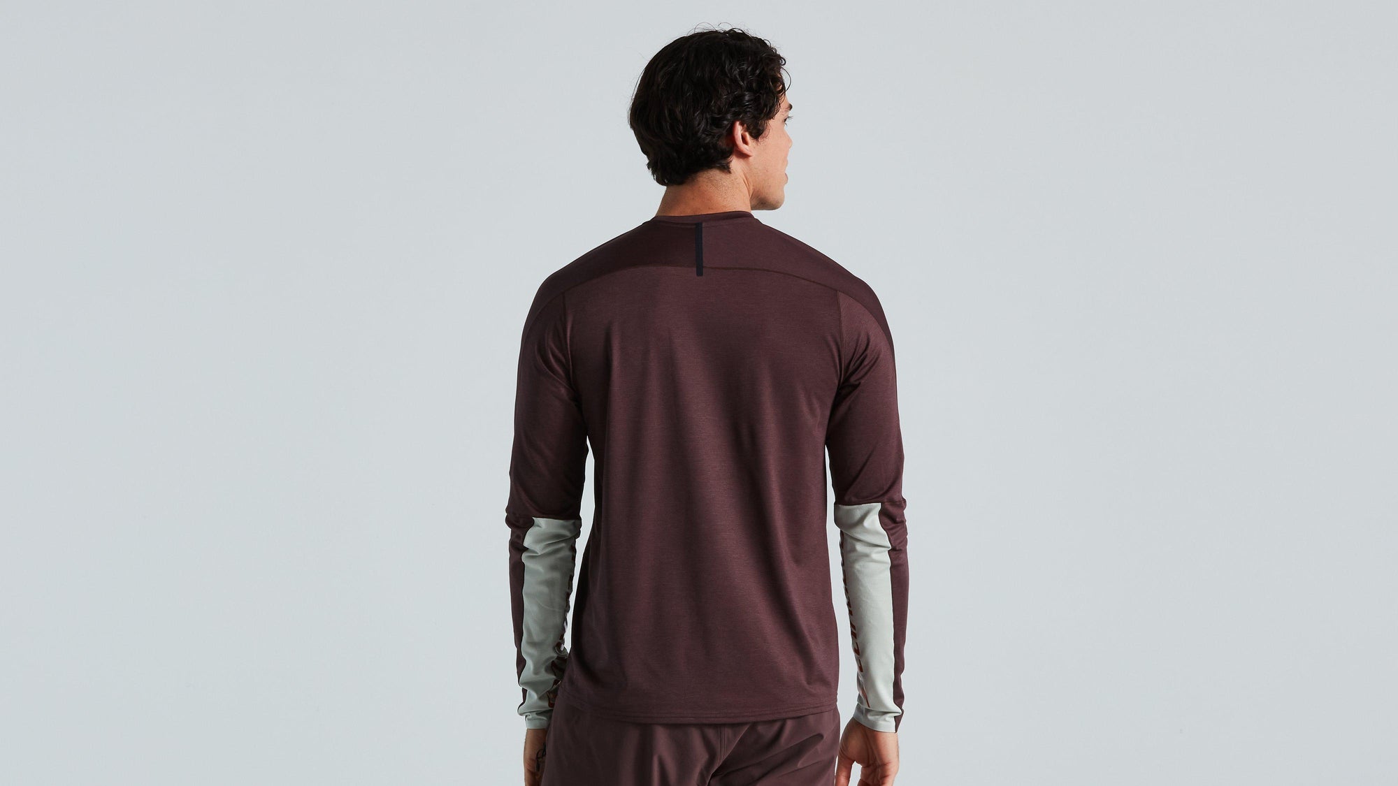 Specialized Men's Trail Air Long Sleeve Jersey - Cast Umber