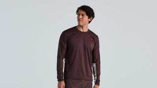 Specialized Men's Trail Air Long Sleeve Jersey - Cast Umber