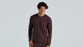 Specialized Men's Trail Air Long Sleeve Jersey - Cast Umber