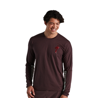 Specialized Men's Trail Air Long Sleeve Jersey - Cast Umber