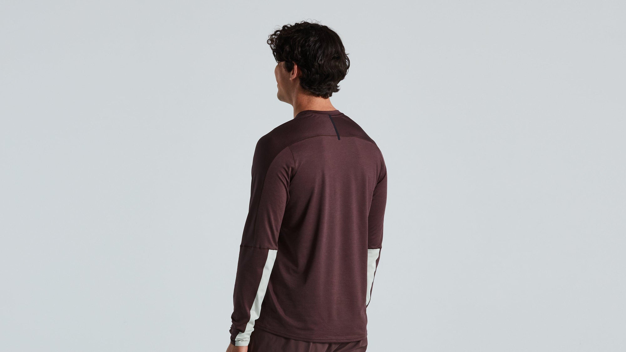 Specialized Men's Trail Air Long Sleeve Jersey - Cast Umber