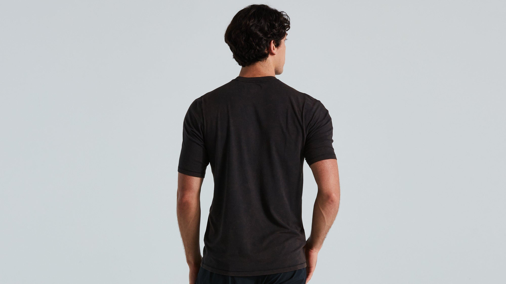 Specialized Men's Trail Supima Cotton Mineral Washed Jersey - Black