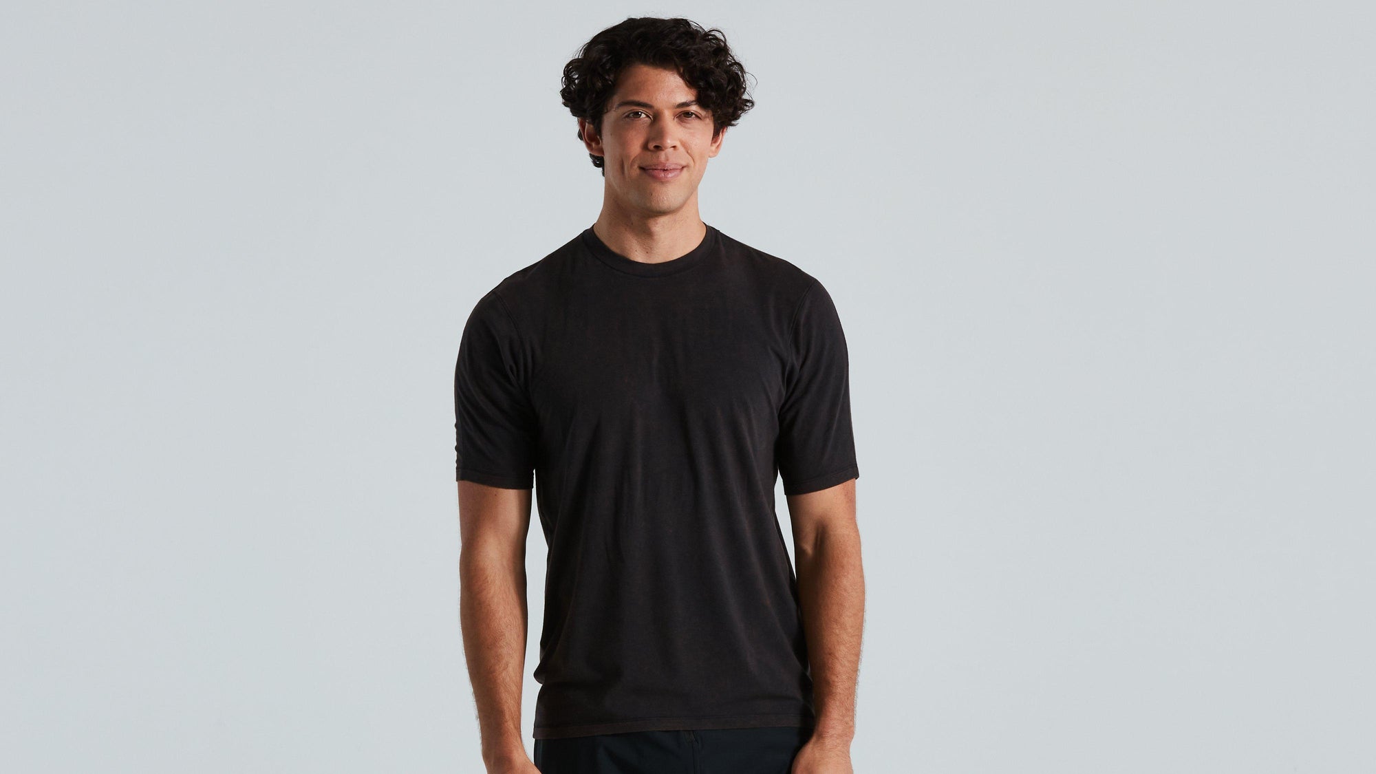Specialized Men's Trail Supima Cotton Mineral Washed Jersey - Black