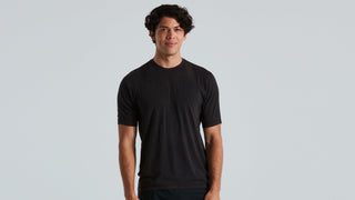 Specialized Men's Trail Supima Cotton Mineral Washed Jersey - Black