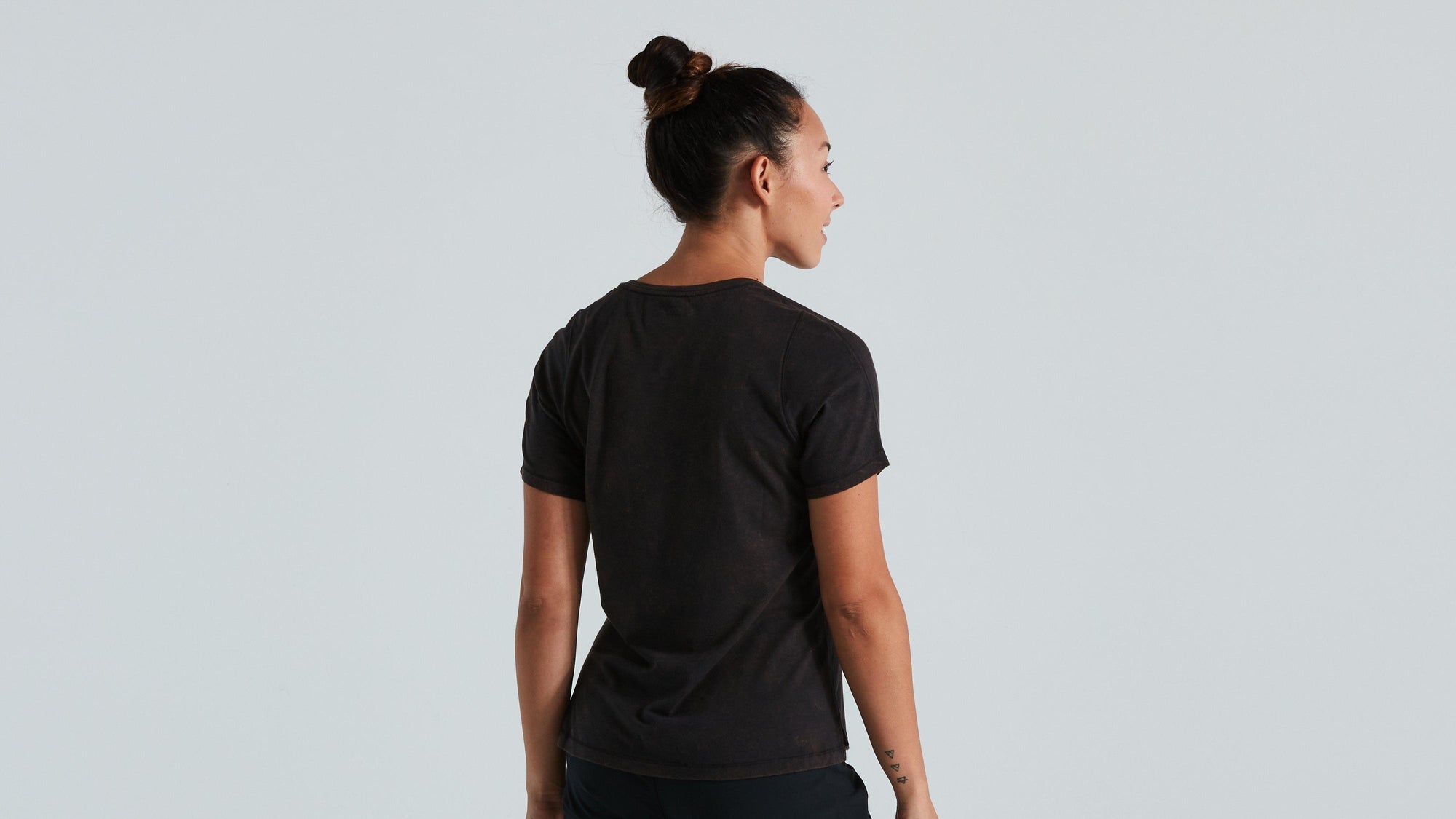 Specialized Women's Trail Supima Cotton Mineral Washed Jersey - Black