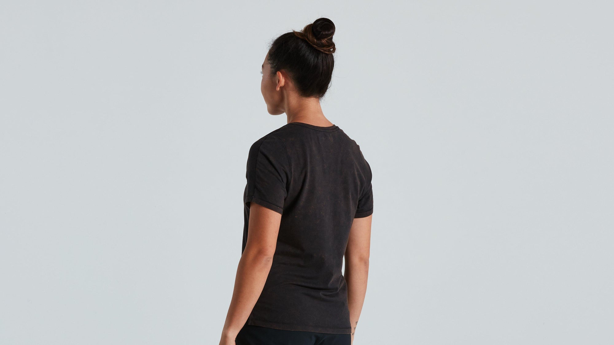 Specialized Women's Trail Supima Cotton Mineral Washed Jersey - Black