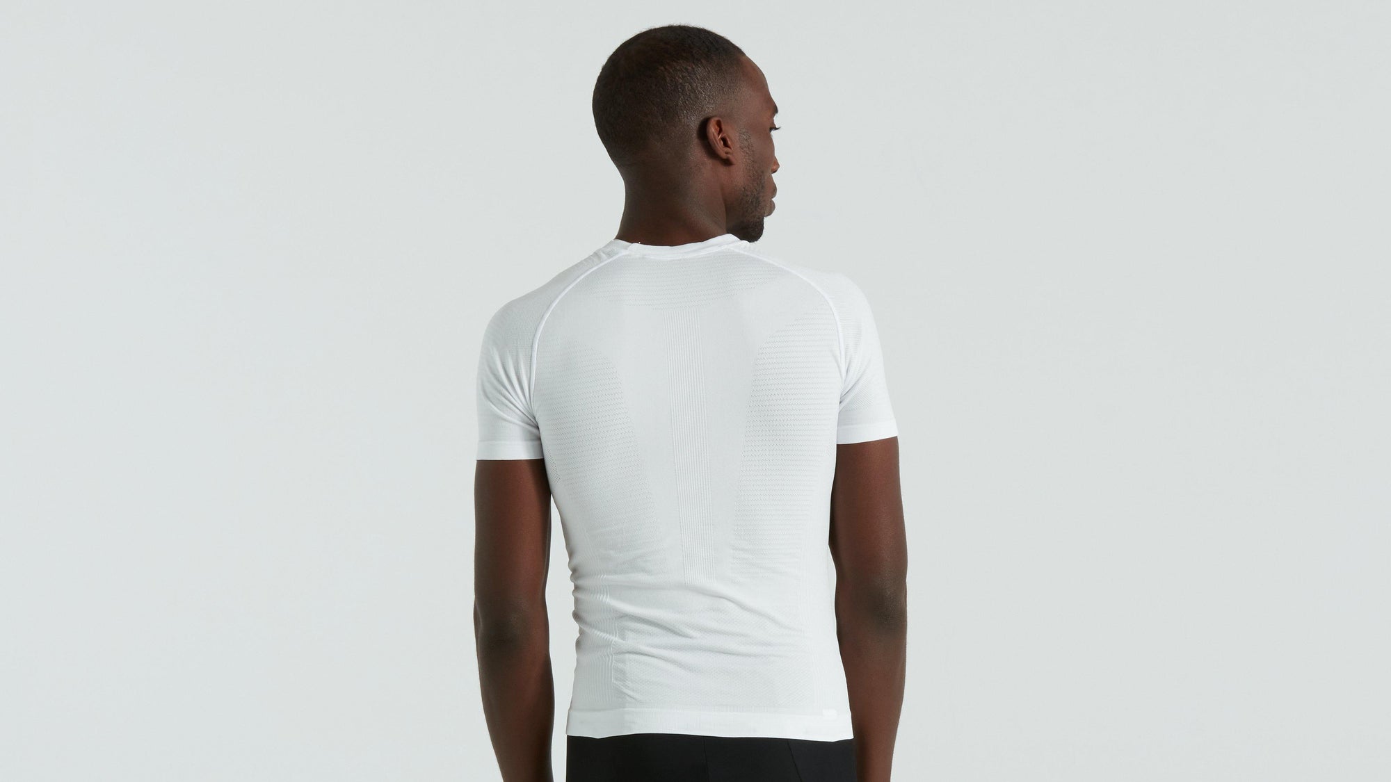 Specialized Men's Seamless Light Short Sleeve Base Layer - White