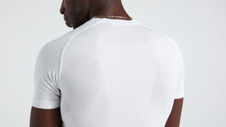 Specialized Men's Seamless Light Short Sleeve Base Layer - White