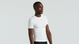 Specialized Men's Seamless Light Short Sleeve Base Layer - White