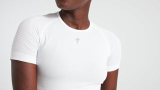 Specialized Women's Seamless Light Short Sleeve Base Layer - White