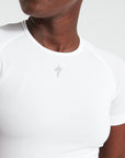 Specialized Women's Seamless Light Short Sleeve Base Layer - White