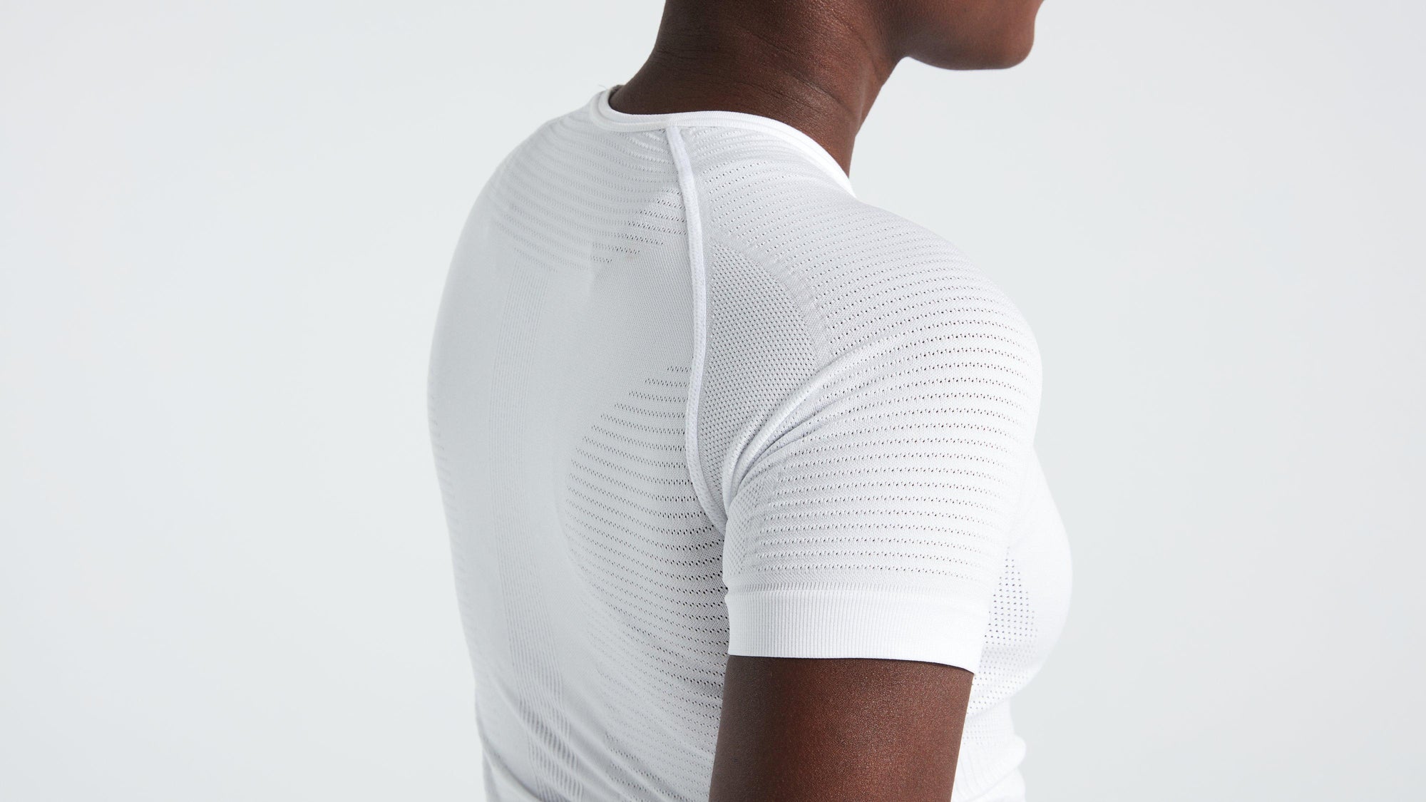 Specialized Women's Seamless Light Short Sleeve Base Layer - White