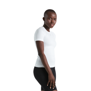 Specialized Women's Seamless Light Short Sleeve Base Layer - White