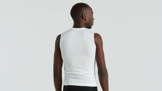 Specialized Men's Seamless Light Sleeveless Base Layer - White