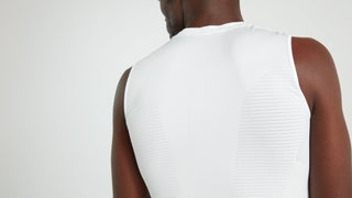 Specialized Men's Seamless Light Sleeveless Base Layer - White