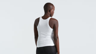 Specialized Women's Seamless Light Sleeveless Base Layer - White