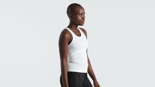 Specialized Women's Seamless Light Sleeveless Base Layer - White