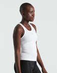 Specialized Women's Seamless Light Sleeveless Base Layer - White