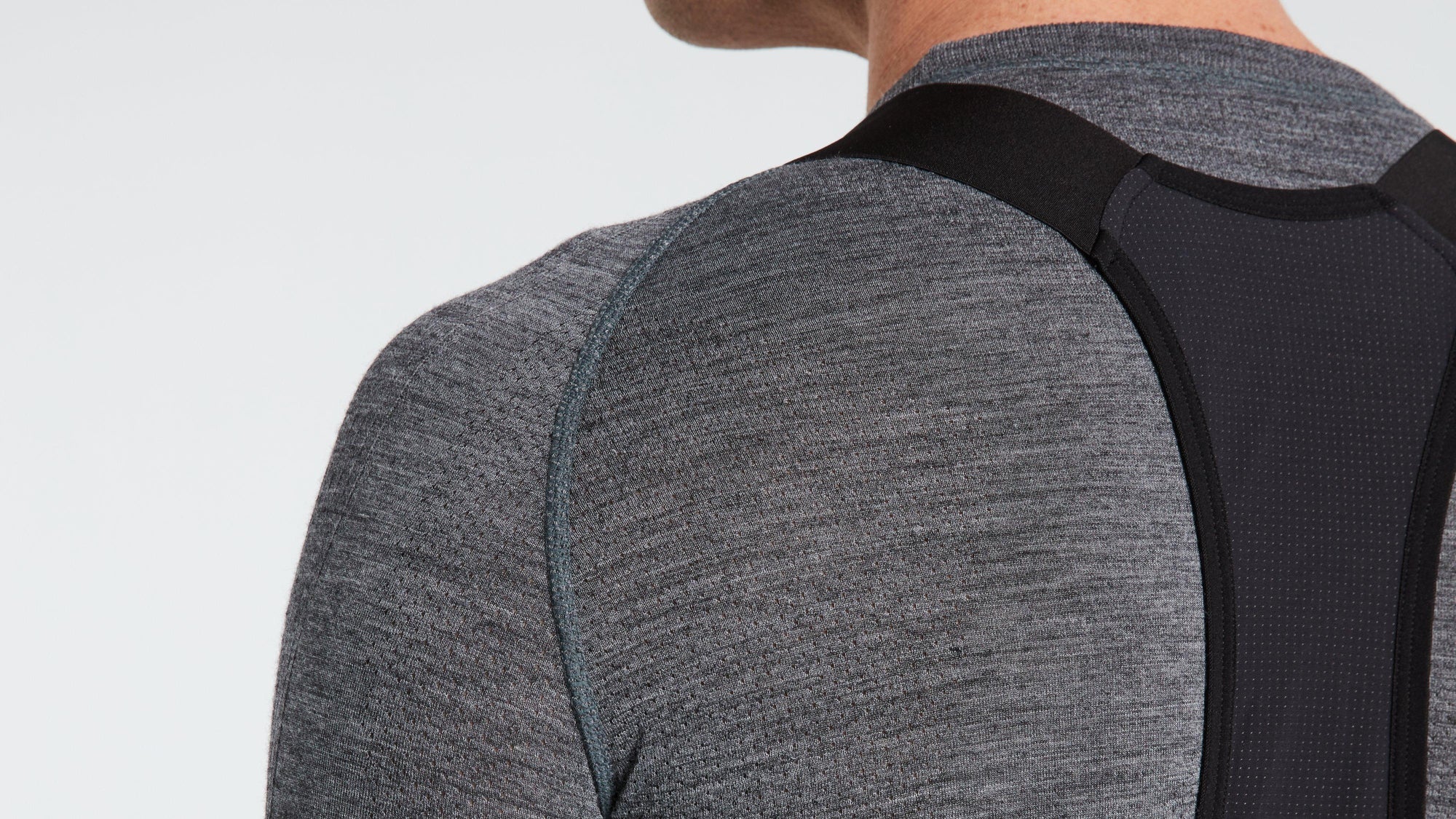 Specialized Men's Merino Seamless Long Sleeve Base Layer - Grey