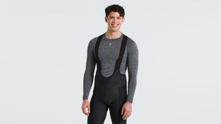 Specialized Men's Merino Seamless Long Sleeve Base Layer - Grey