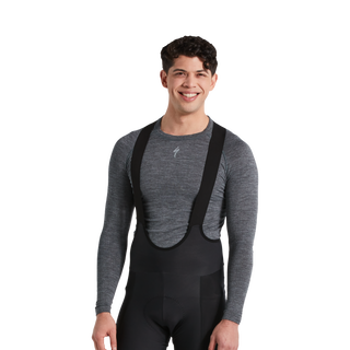 Specialized Men's Merino Seamless Long Sleeve Base Layer - Grey