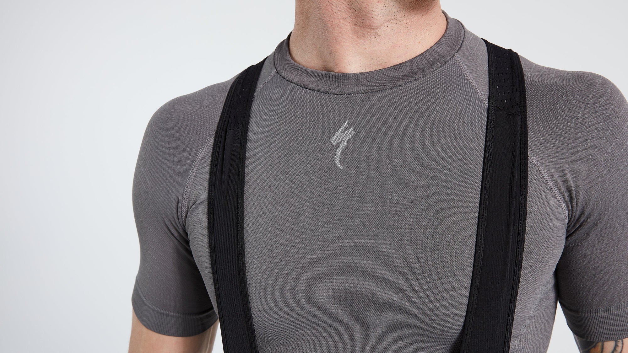 Specialized Men’s Seamless Short Sleeve Base Layer - Grey